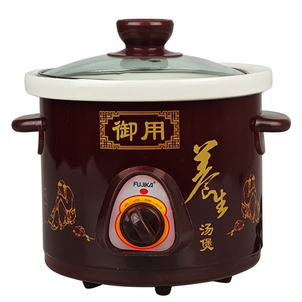 Nồi nấu cháo chậm, kho cá thịt dung tích 2.5L, Màu ngẫu nhiên-Hàng chính hãng