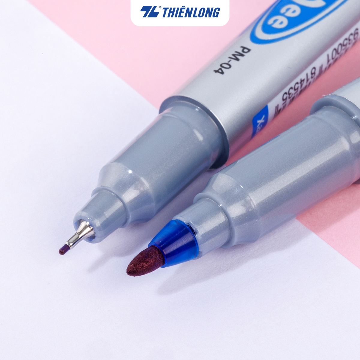 Bộ 10  Bút lông dầu Thiên Long PM-04