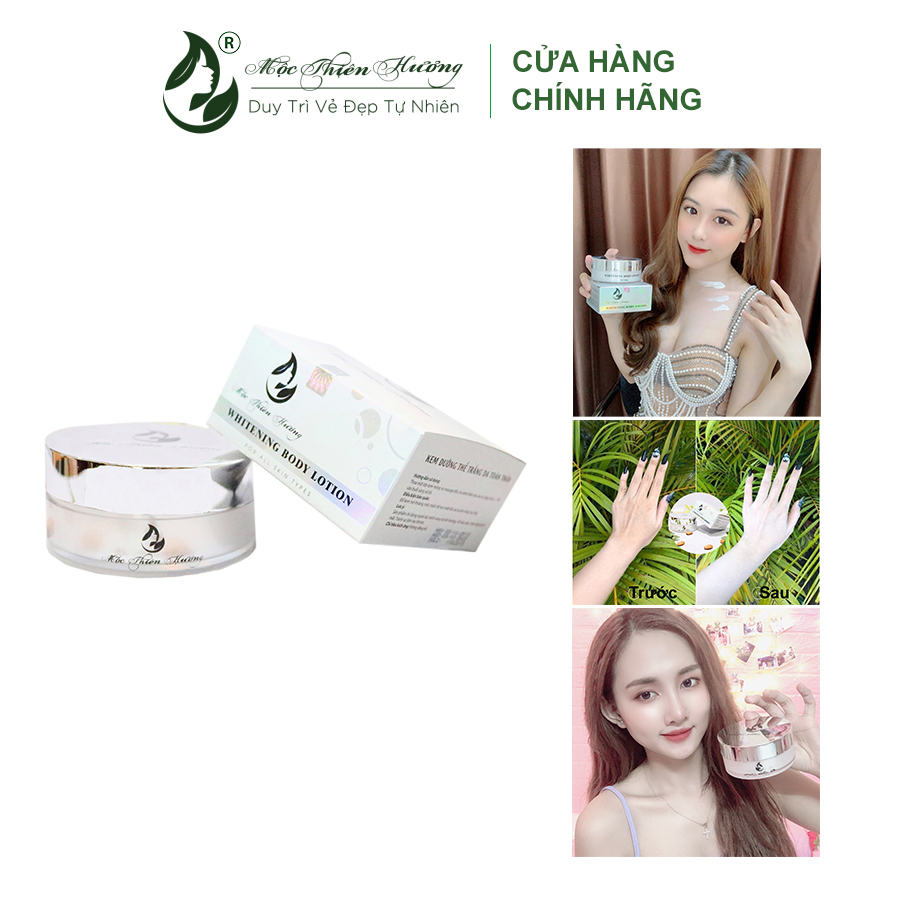 Kem Body Dưỡng Thể Trắng Da Sau 7 Ngày Whitening Body Lotion - Mộc Thiên Hương