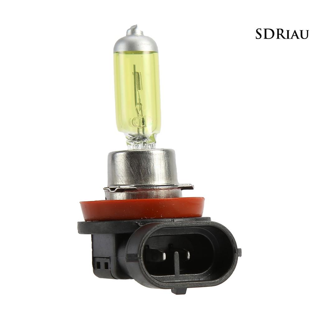 2 Bóng Đèn Halogen 12v 55w H11 3000k Thay Thế Cho Đèn Pha Xe Hơi