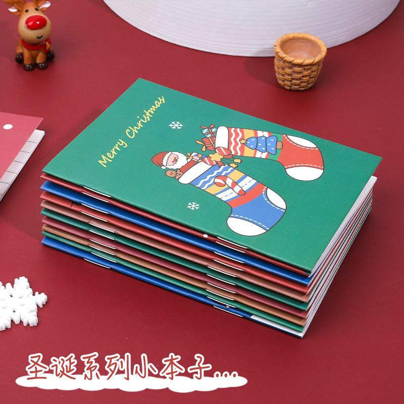 Sổ vở cầm tay Noel merry christmas giáng sinh 2020