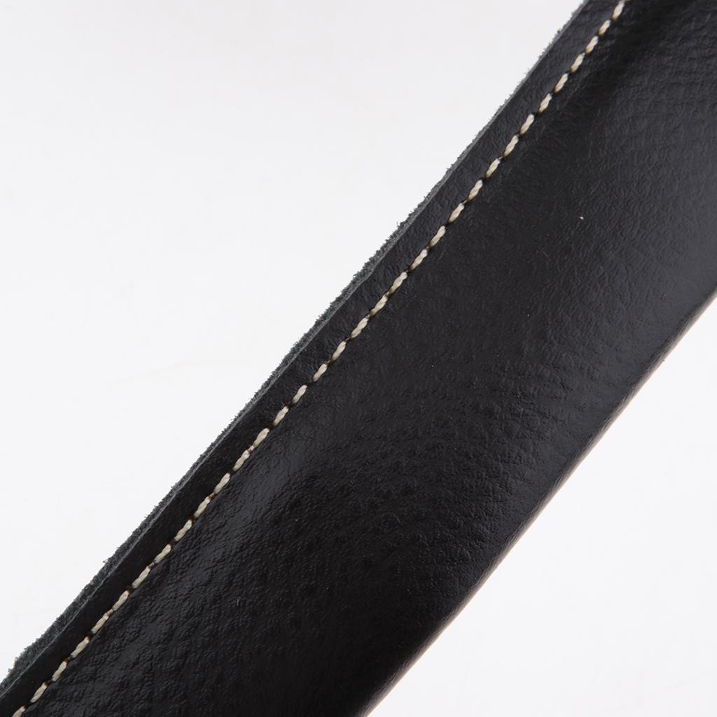 Leather Saxophone Neck Shoulder Strap Padded Belt Wind Instrument Accessory