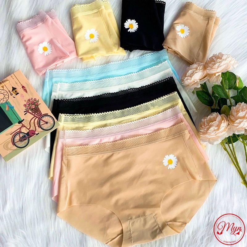 QUẦN LÓT SU CẠP LƯỚI 1 BÔNG HOA CÚC