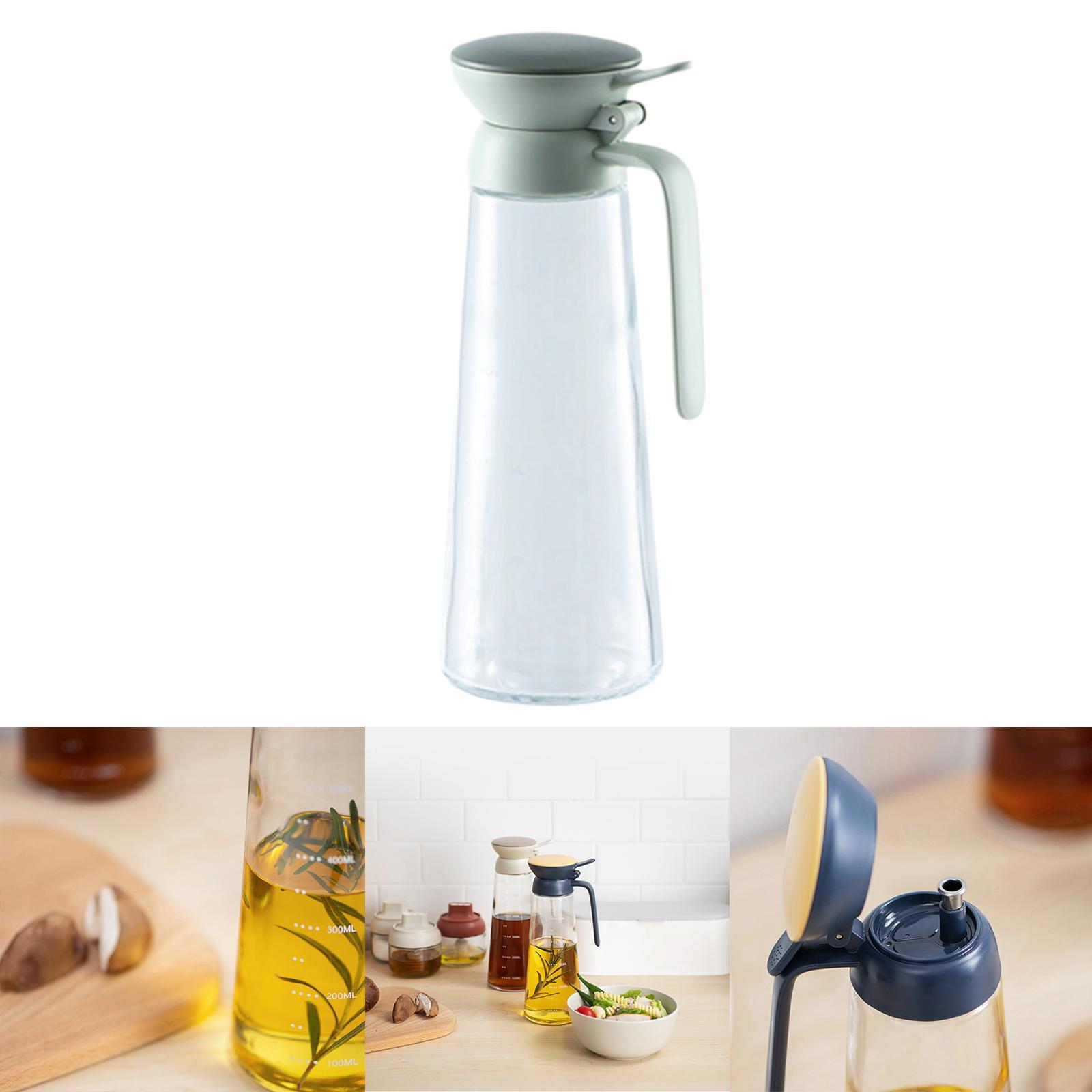 Olive Oil Dispenser Bottle 600ml Oil Vinegar Dispensers for Sauce Home