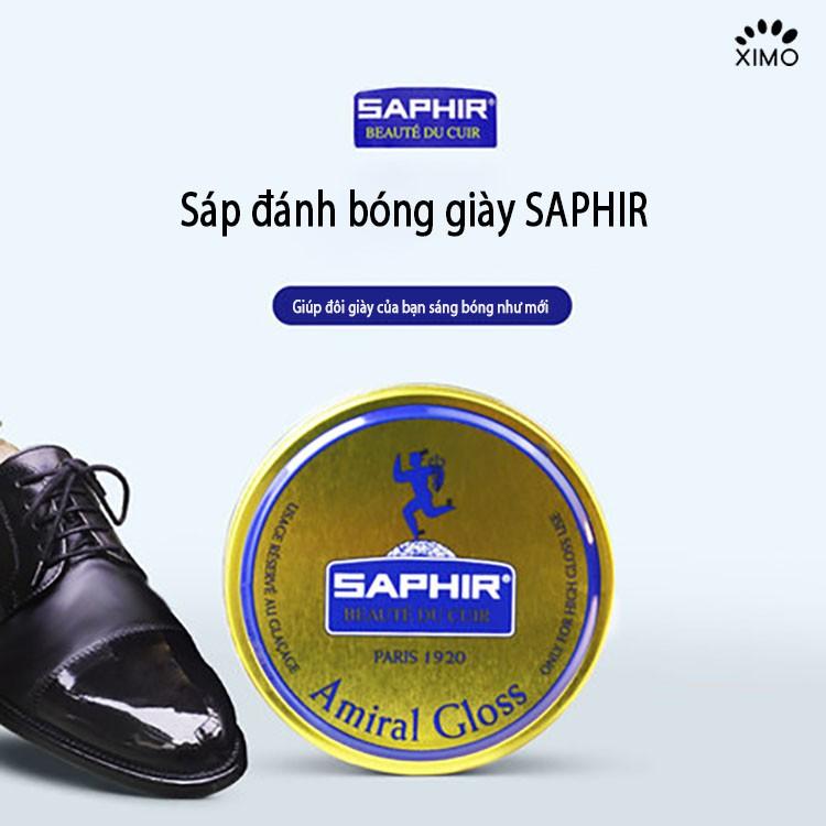 Xi Đánh Giày, Xi Sáp Tạo Bóng Gương Amiral High Gloss Saphir BDC 50ml (XDG43)