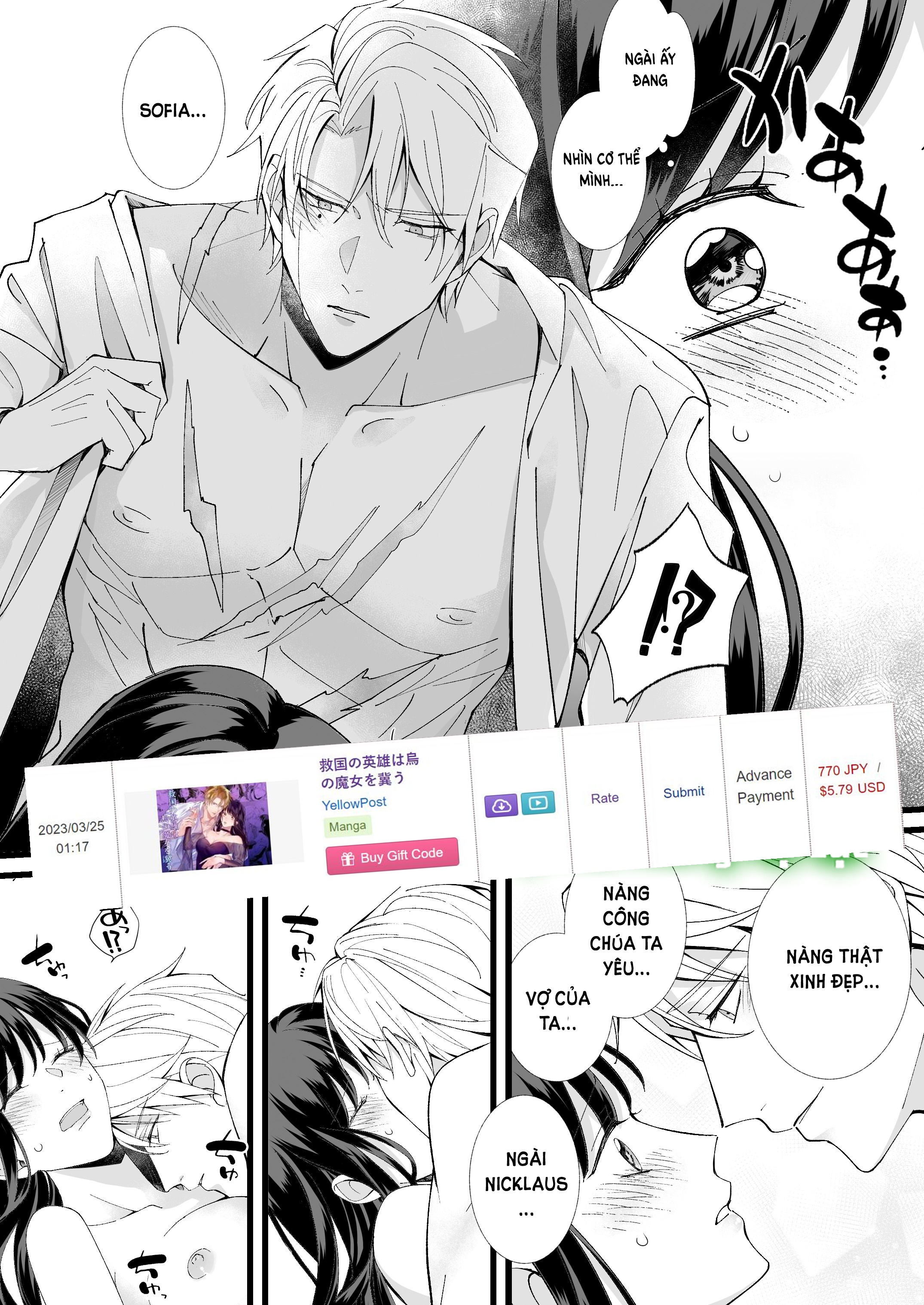 [21+] anh hùng cứu thế cùng cô phù thủy u ám chapter 2.1 3