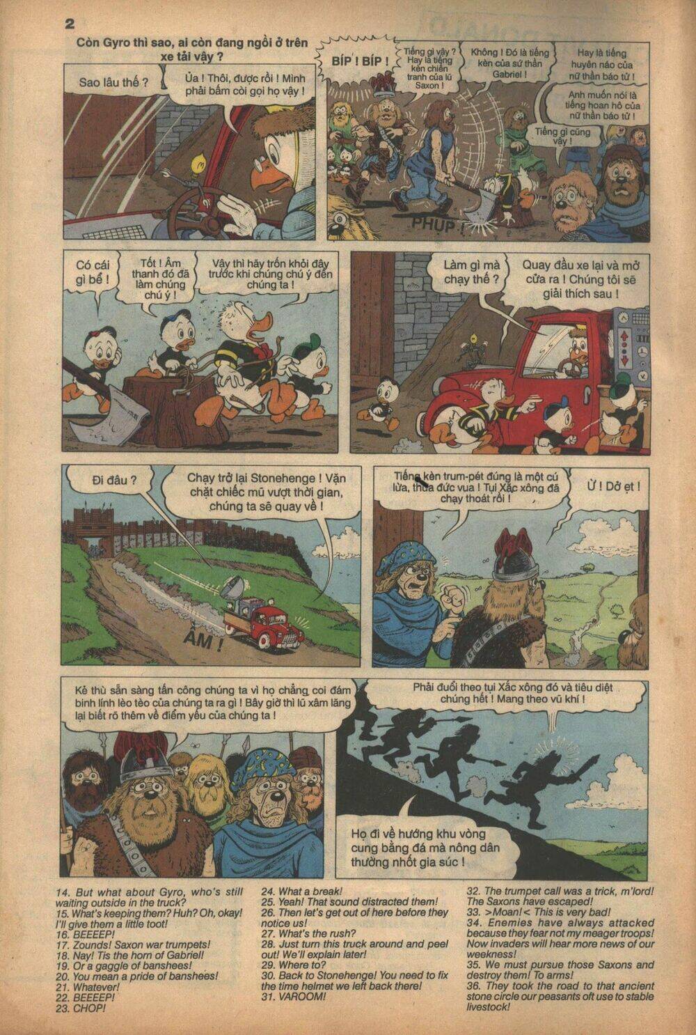 donald và bạn hữu chapter 2 3