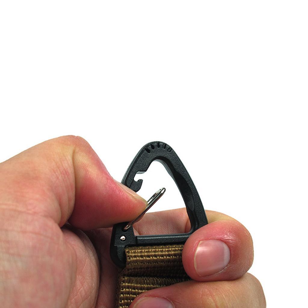 3 Pieces Outdoor Hiking Nylon Webbing Backpack Hooks