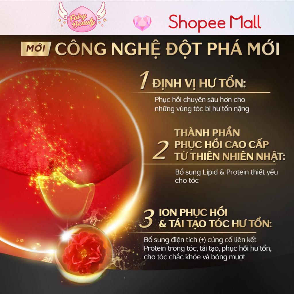 Bộ Đôi Dầu Gội, Dầu Xả ION Giúp Tái Tạo Cấu Trúc Tóc Và Phục Hồi Hư Tổn Chuyên Sâu Premium Ex 490ml/ Chai