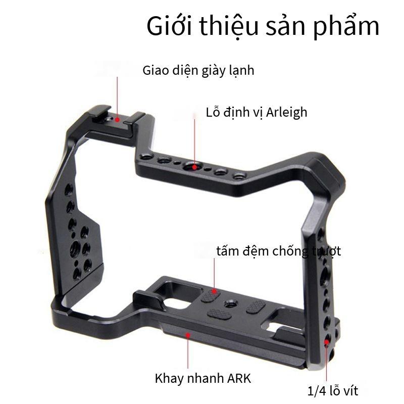 Phong cách mới nhất phù hợp với phụ kiện máy ảnh lồng thỏ Fuji X-S10, tấm tháo nhanh SLR, bộ ổn định chụp dọc, nắp bảo vệ mở rộng XS10