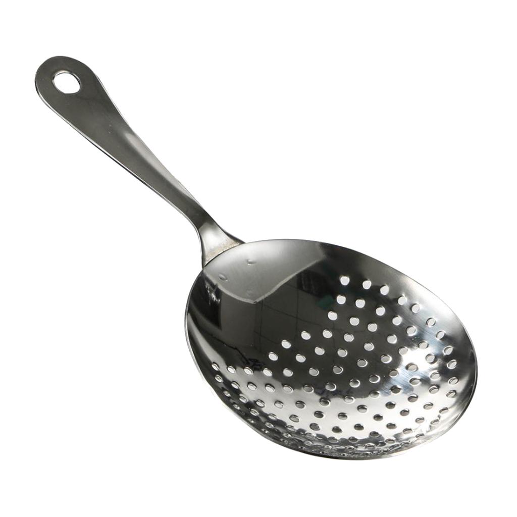 Stainless Steel Julep Strainer Bar Cocktail Shaker Ice Strainer