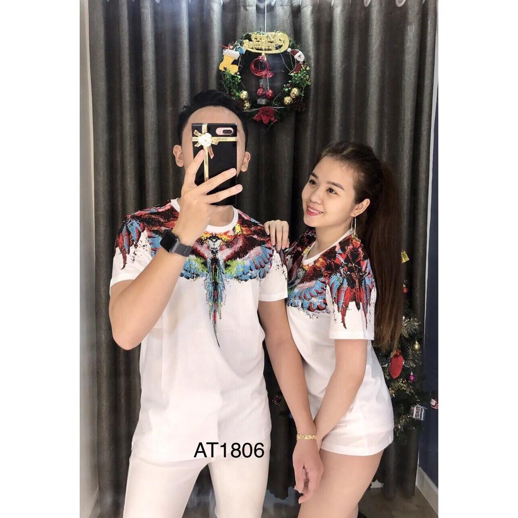 Áo thun cánh chim ngũ sắc AT1806 mềm mượt sang trọng, thoáng mát, không nhăn,không xù,ảnh thật 100%