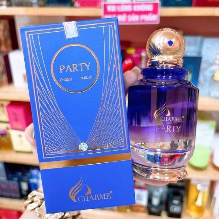 Nước hoa nữ thơm lâu, Charme Party, hương thơm quyến rũ, dành cho các buổi tiệc đêm, 100ml