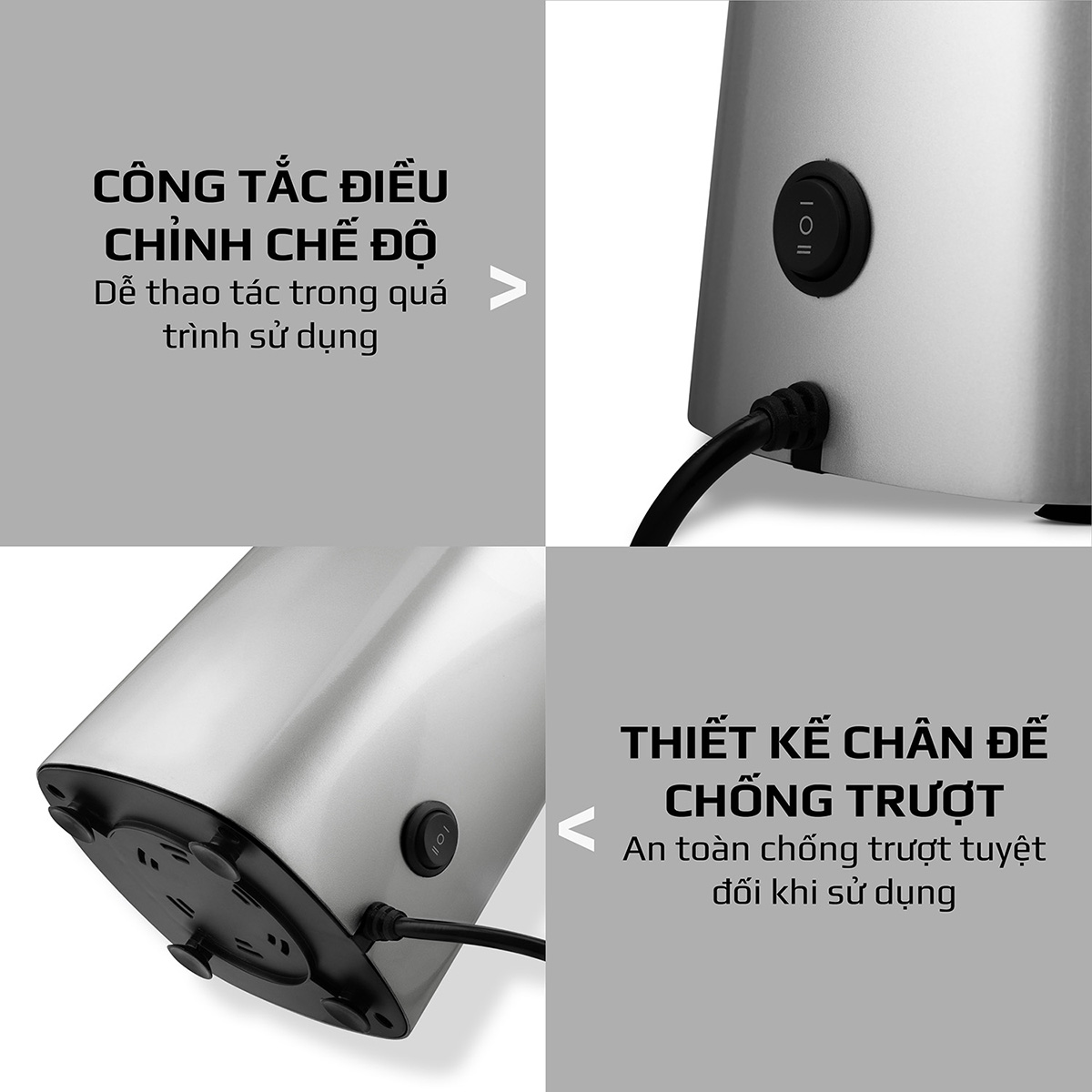 Máy Ép Chậm Olivo SJ210 [CHÍNH HÃNG] Làm Kem, Ép Rau Củ Quả, Ép Đậu Nành 3 Trong 1, Ép Kiệt Bã 99% Thiết Kế Đột Phá, Dễ Dàng Vệ Sinh