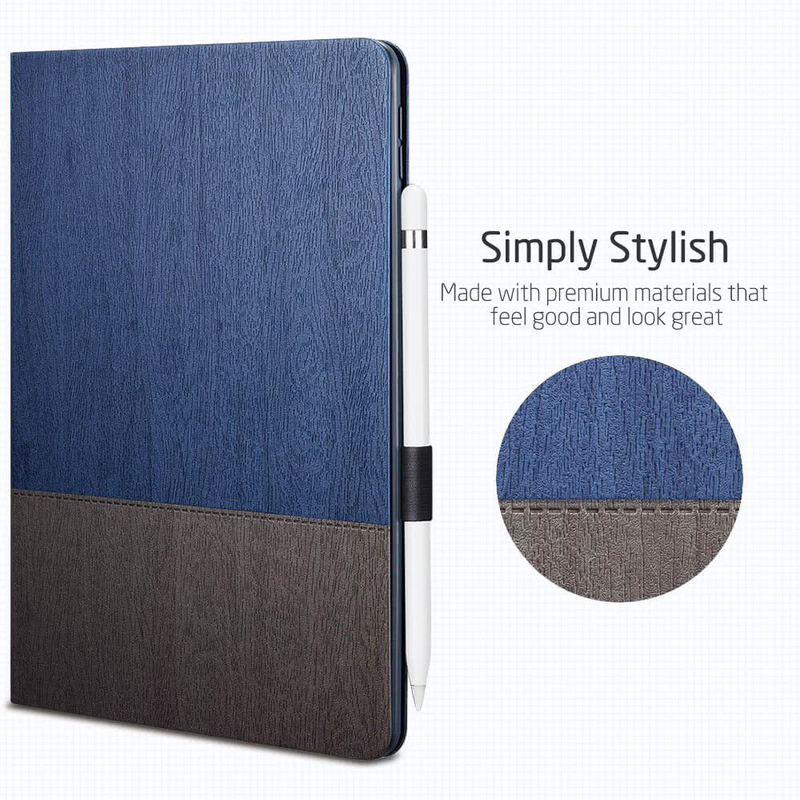 Bao Da Dành Cho iPad Pro 12.9 inch M1 2021/ Pro 12.9 inch M2 2022 ESR Urban Premium Case with Pencil Holder- Hàng Chính Hãng