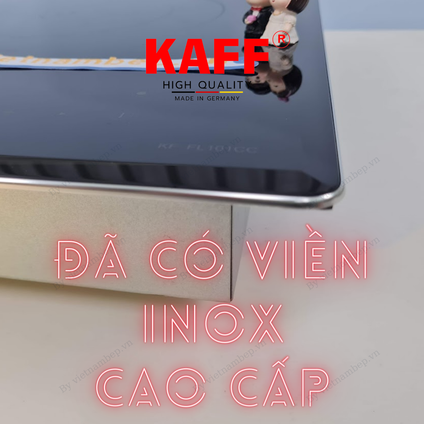 Bếp âm hồng ngoại đôi nhập khẩu Malaysia KAFF KF-FL101CC - Hàng chính hãng