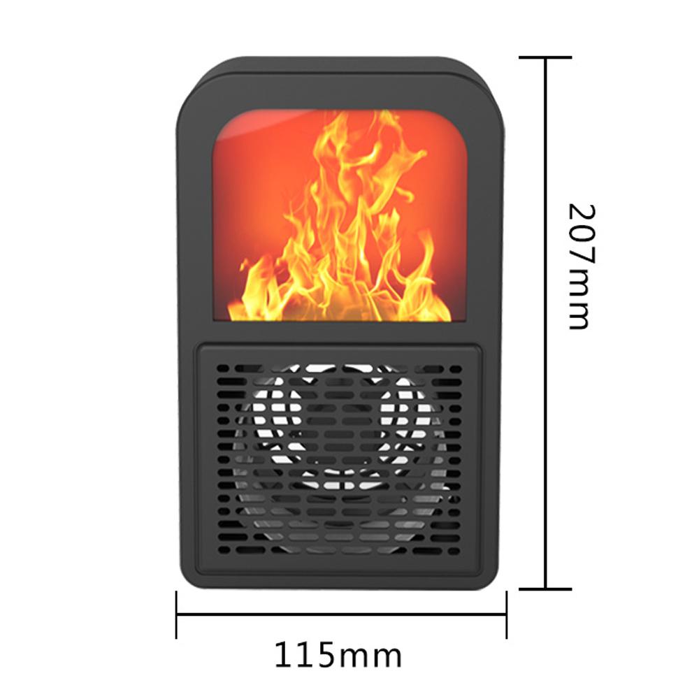 Quạt sưởi điện mini Chỉ cần 3s để tạo ra khí nóng, công suất 400W