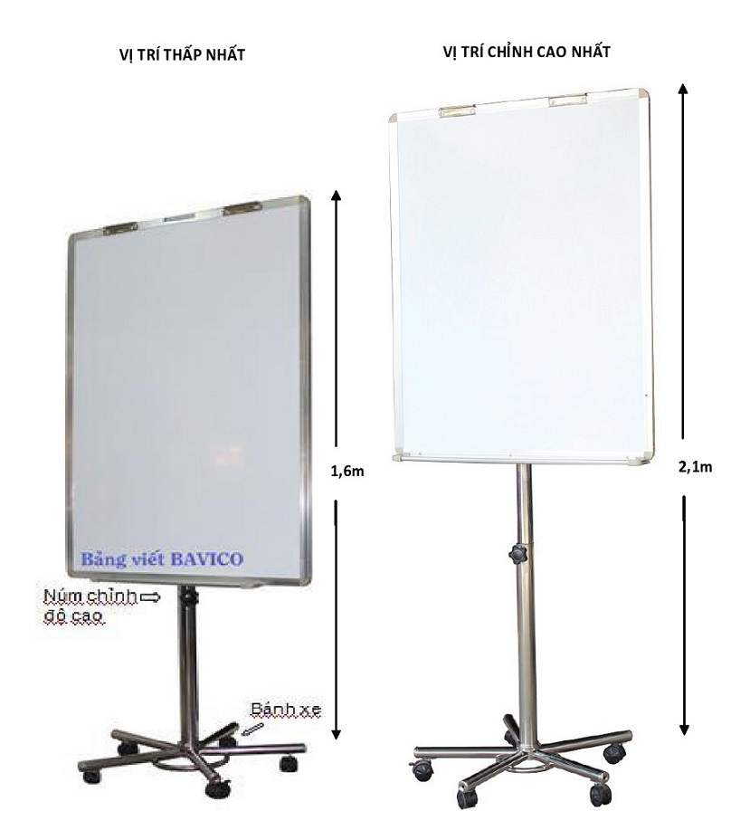 Bảng Flipchart Plus Bavico – Viết Bút Lông Từ Hàn Quốc 80x100cm