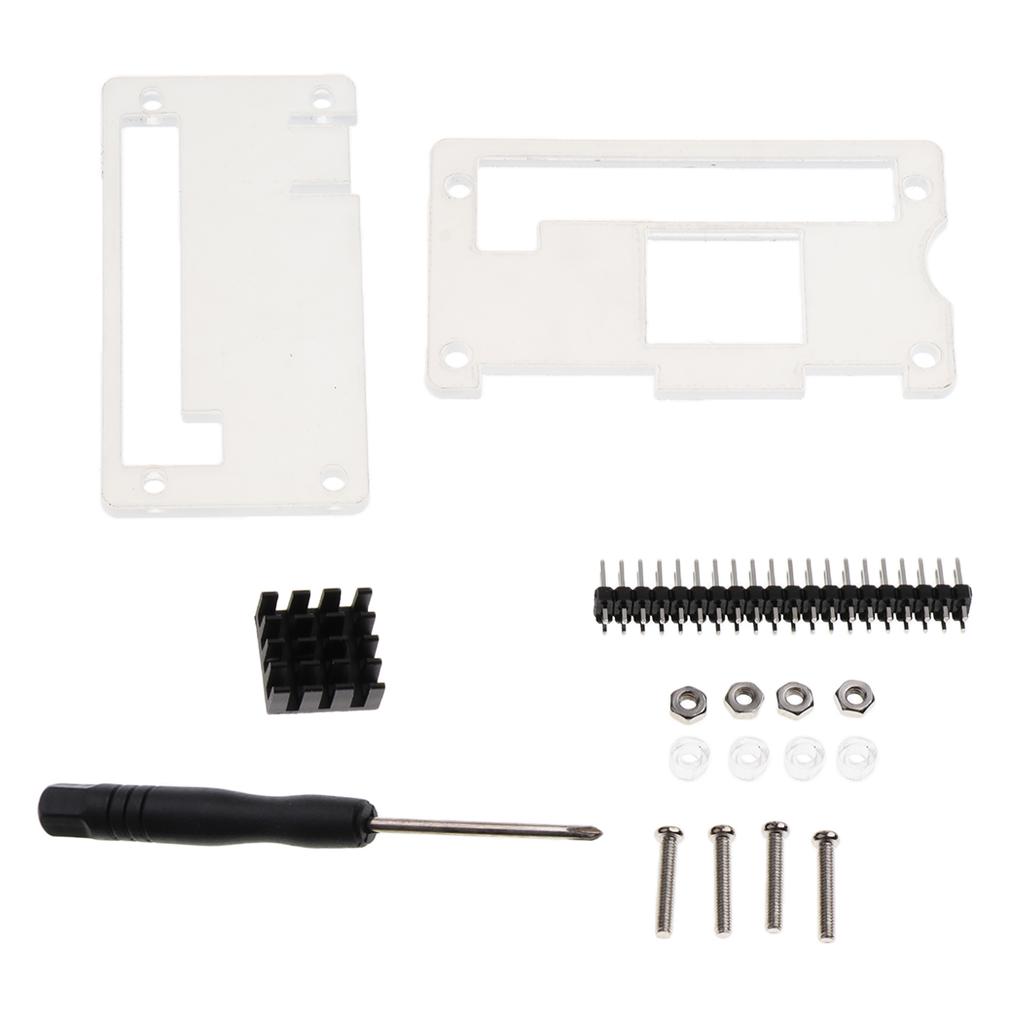 Vỏ Acrylic Vỏ Vỏ Bảo Vệ & Tản Nhiệt Cho Raspberry Pi ZERO #2