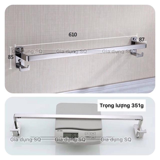 (Hàng cao cấp) Bộ kệ nhà tắm, kệ inox 304, kệ góc, giá treo khăn tắm, móc treo, kệ dán tường, hiện đại