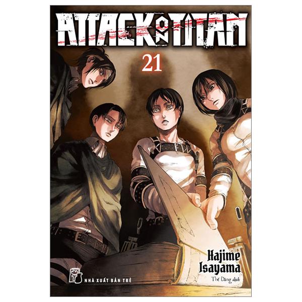 Sách - Attack On Titan - Tập 21 - Tặng Kèm Bookmark Nam Châm
