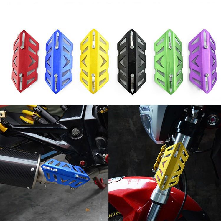 Ốp bảo vệ ống xả chống sốc/rơi trang trí cho xe máy