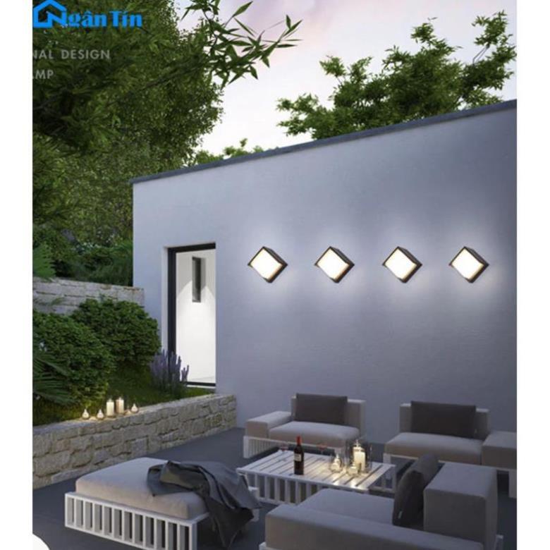 Đèn Led treo tường gắn tường ngoài trời trong nhà Led 10W