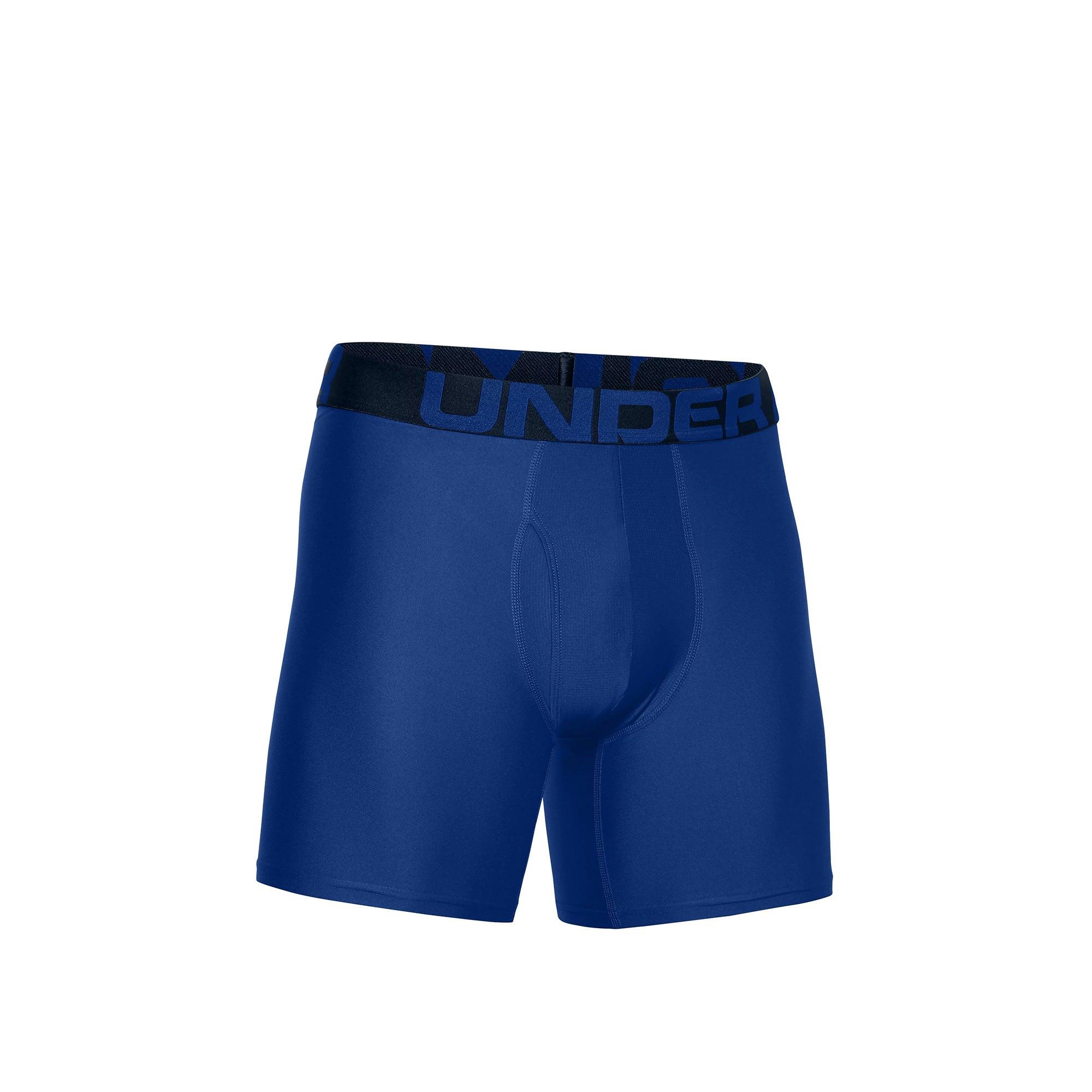 Đồ lót thể thao nam Under Armour Tech 6In 2 Pack - 1363619-400