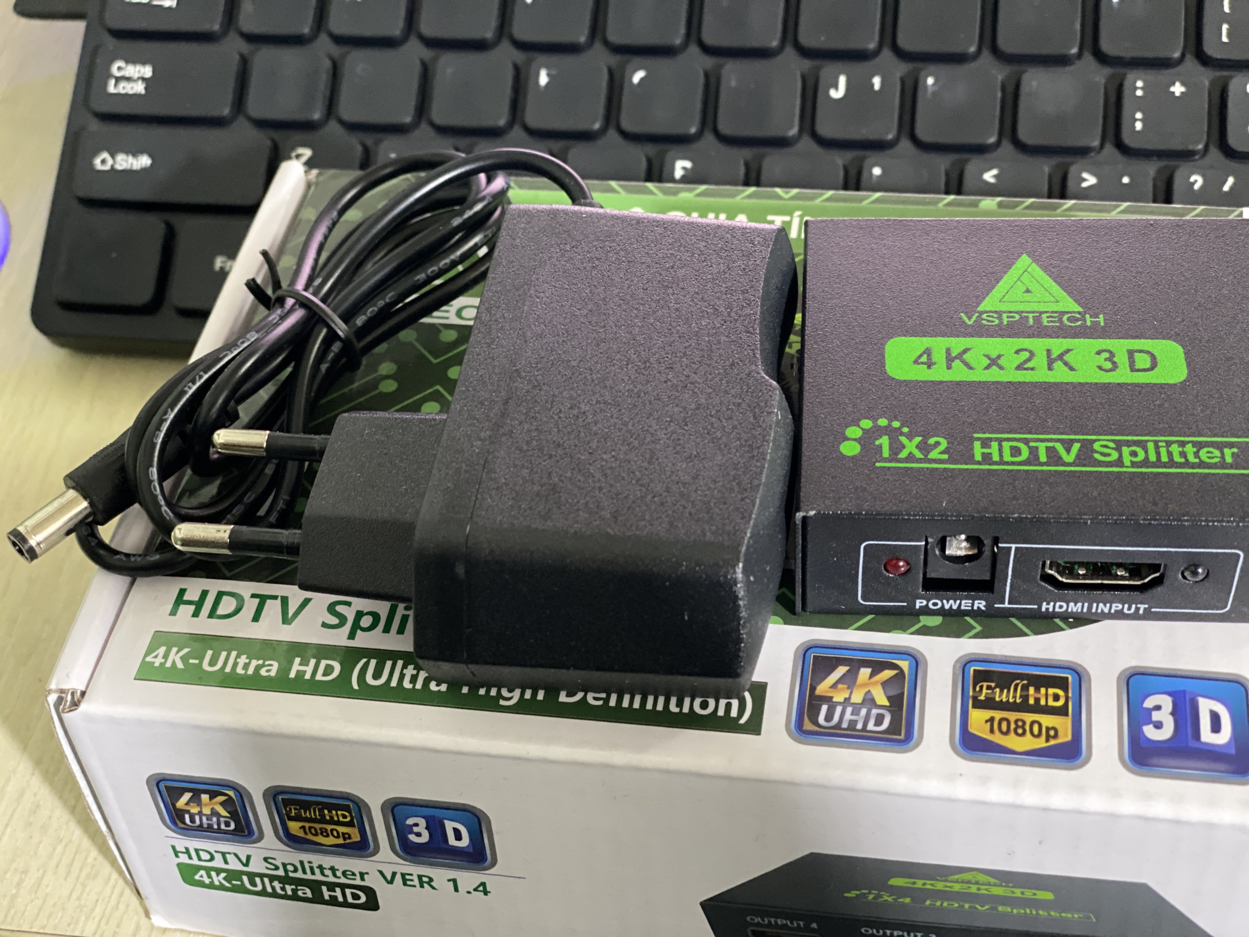 Bộ Chia HDMI 1 Ra 2 Loại Mạch Ngắn