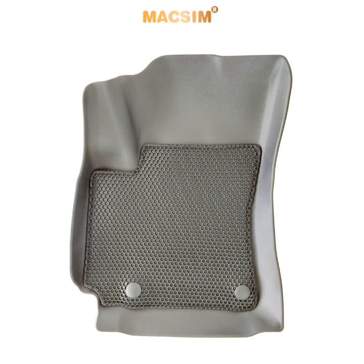Thảm 2 lớp (sd3) dạng lưới lục giác cho Corolla Altis 2014-2018 bề mặt cao su siêu sạch nhãn hiệu Macsim