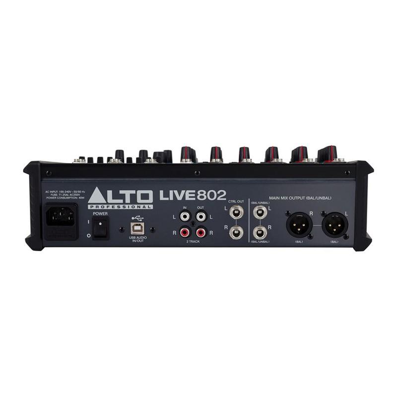 Bàn mixer Alto Live 802 Mỹ chuyên nghiệp (8 kênh/2bus)- hàng chính hãng