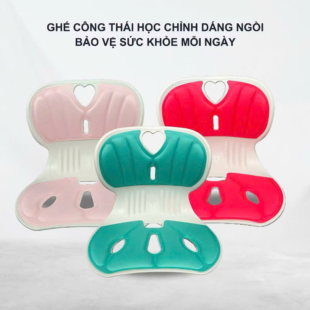 Ghế Công Thái Học Chỉnh Dáng Ngồi - Ghế Tựa Lưng Chống Cong Vẹo Cột Sống Cho Nam, Nữ, Trẻ Em - HÀNG CHÍNH HÃNG MINIIN