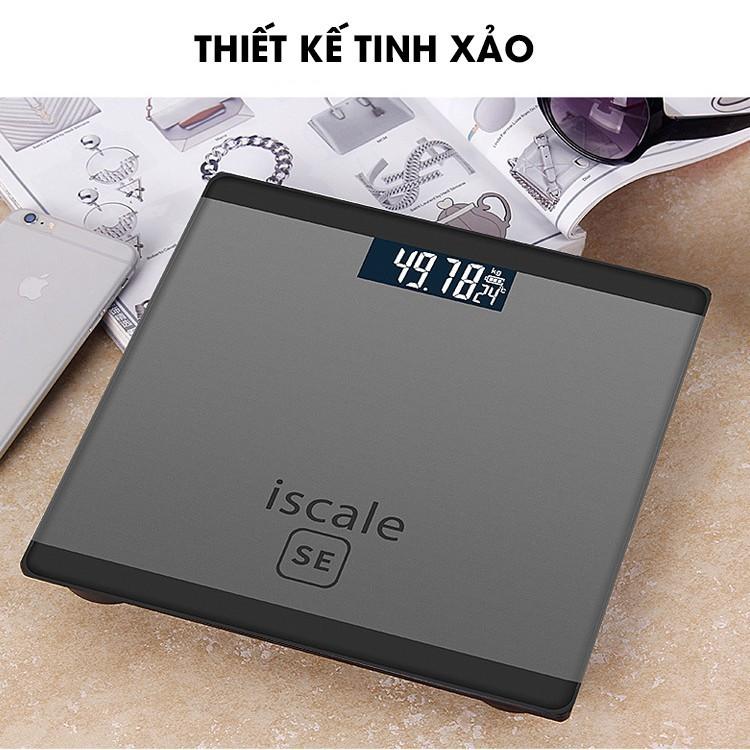 Cân Điện Tử Chịu Lực Iscale Tặng Kèm Pin