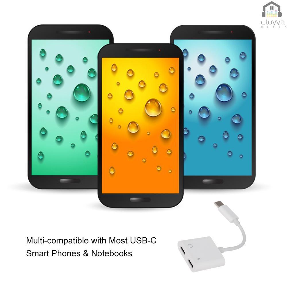 Cổng sạc chuyển đổi USB C sang Type C cho Xiaomi OPPO