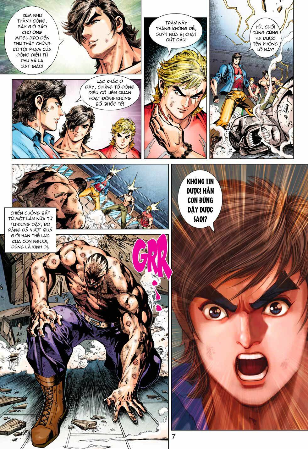 tân tác long hổ môn chapter 375 7