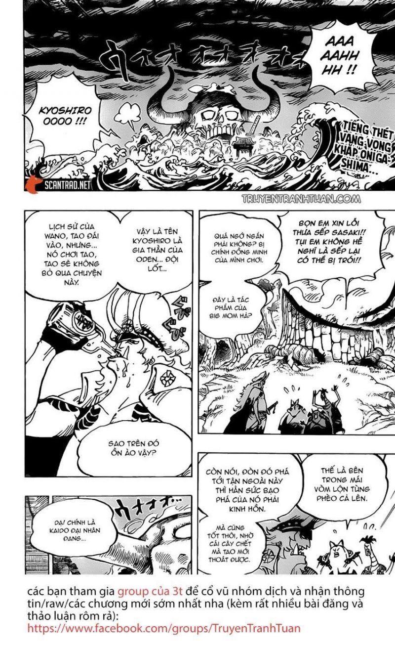 đảo hải tặc - one piece chapter 990 2