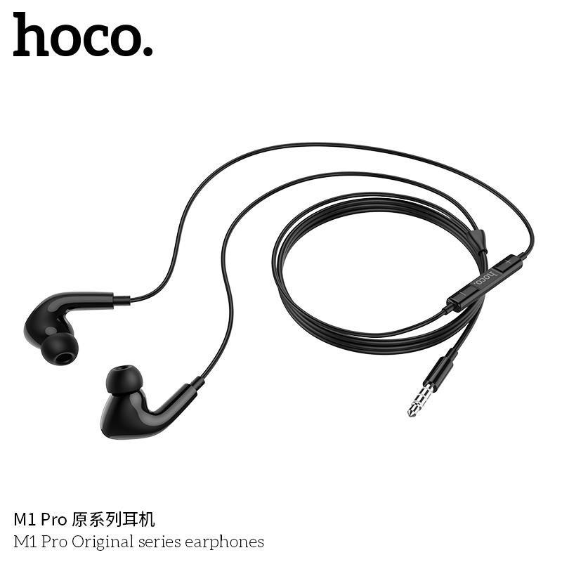 Tai nghe nhét tai Hoco M1 Pro cổng 3.5mm tùy chọn (Màu ngẫu nhiên) HÀNG CHÍNH HÃNG