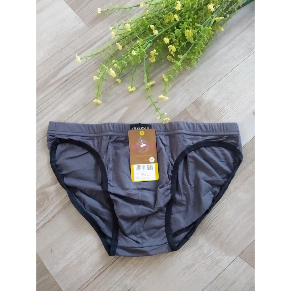 Set 3 chiếc quần sịp nam Narsis 90 mềm mịn, kháng khuẩn - Giao màu ngẫu nhiên