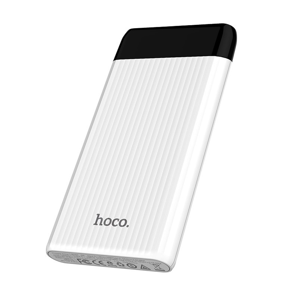 Sạc Dự Phòng Hoco J28 - Dung lượng 10.000 mAh + Tặng Đèn Led Nhiều Màu - Chính Hãng