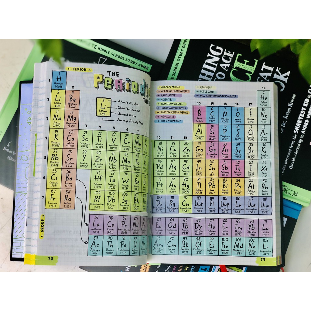 Sách - Everything You Need To Ace Math and Sciecne - sổ tay toán và khoa học