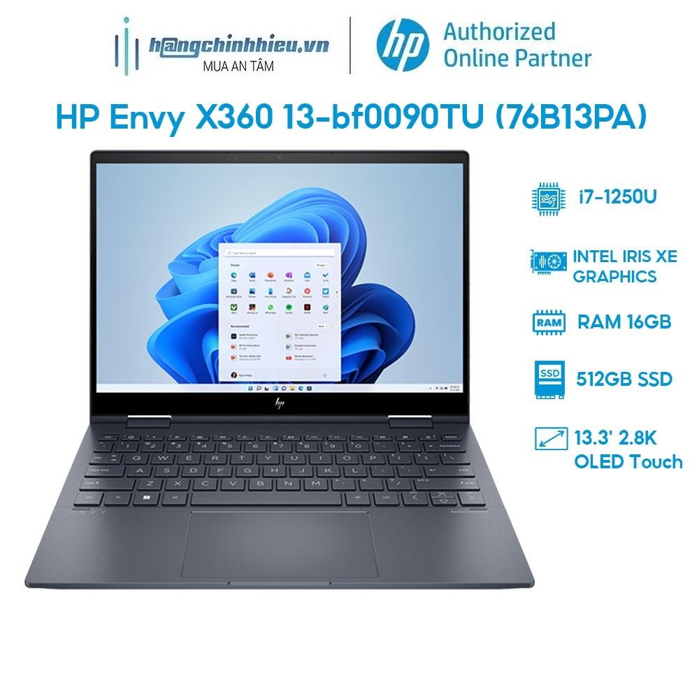 Laptop HP Envy X360 13-bf0090TU 76B13PA (i7-1250U | 16GB | 512B | Intel Iris Xe Graphics) Hàng chính hãng