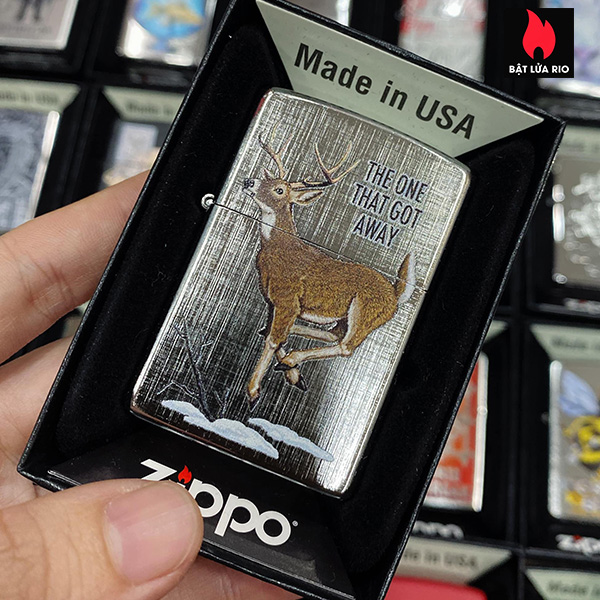 Bật Lửa Zippo 28181 Hunting Camp Deer