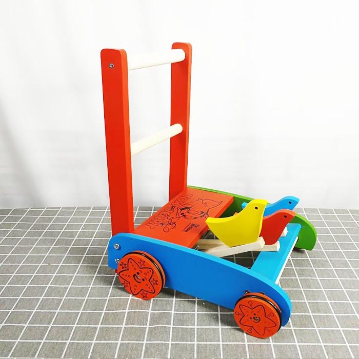 Xe gỗ tập đi cho bé