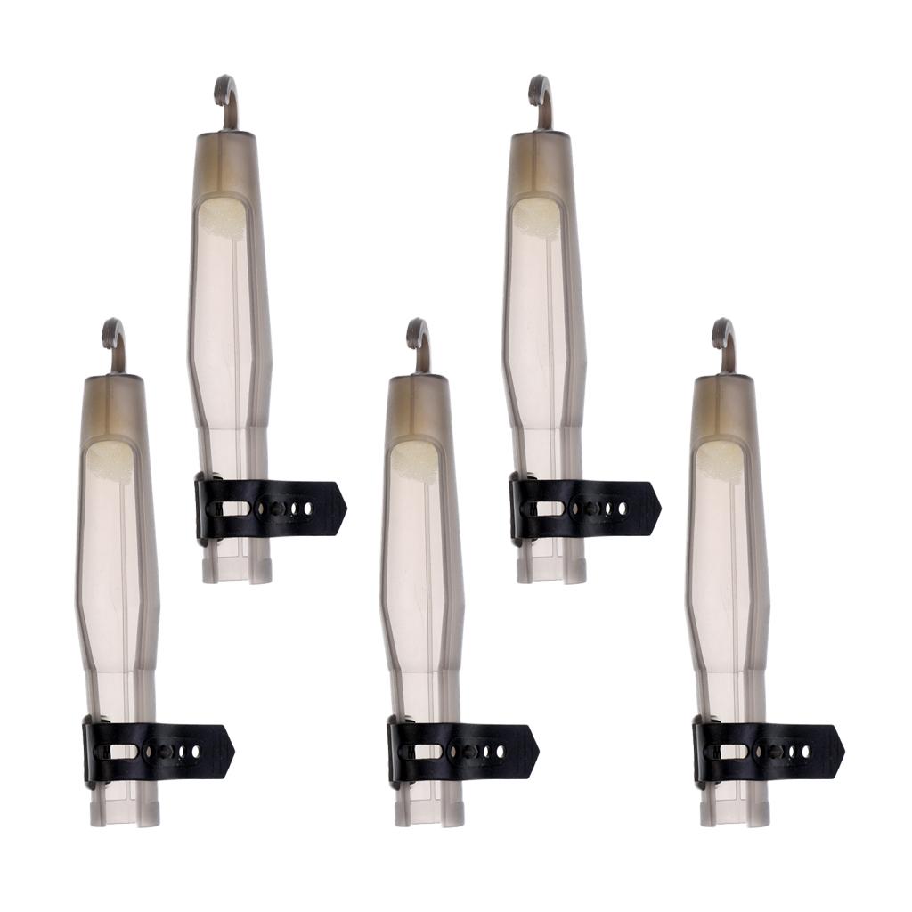 5Pcs Fishing Rod Tip Protector Fishing Rod Head Cover Sleeves Fishing Tackle