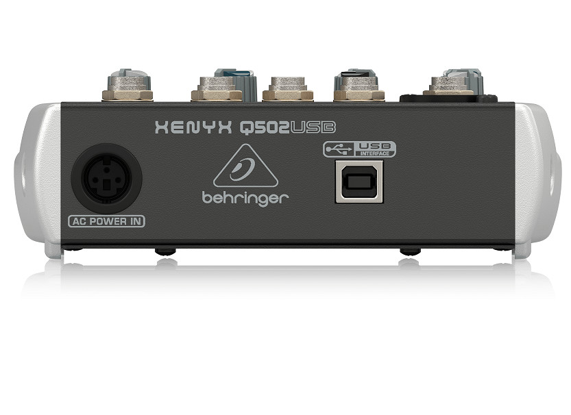 Bàn Trộn Mixer USB 5 cổng Behringer XENYX Q502USB-Hàng Chính Hãng