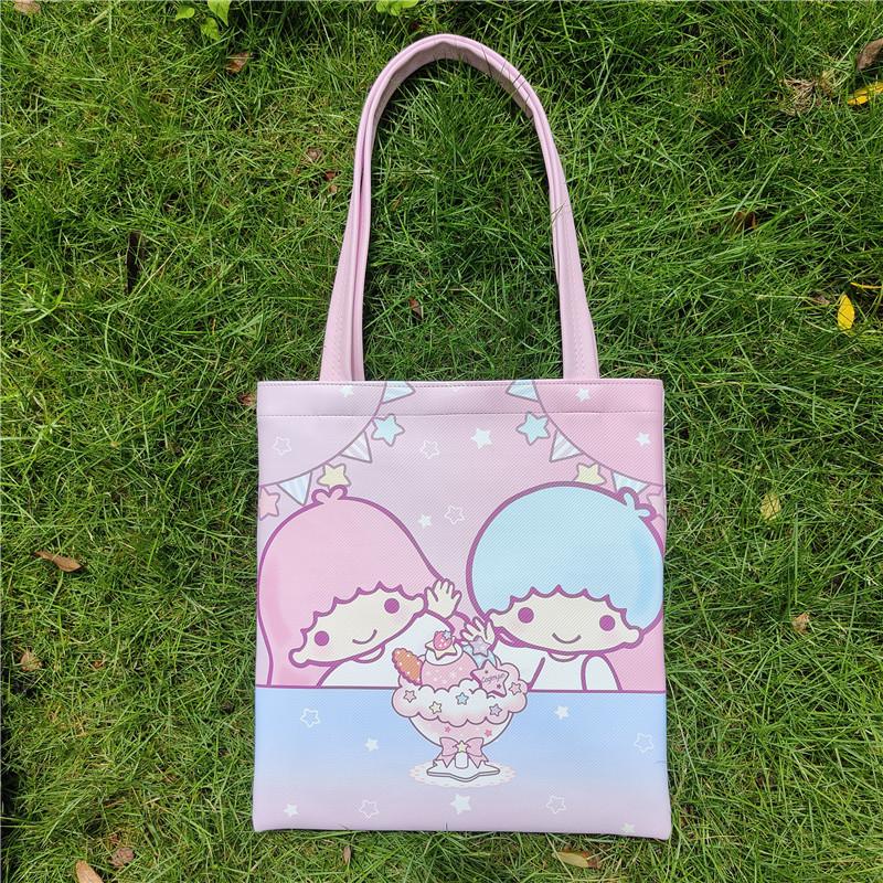 Phụ Nữ Túi Lớn-Dung Tích Túi Hello Kitty Da Chống Thấm Nước Tote Túi Sinh Viên Học Phí Túi 30x33cm