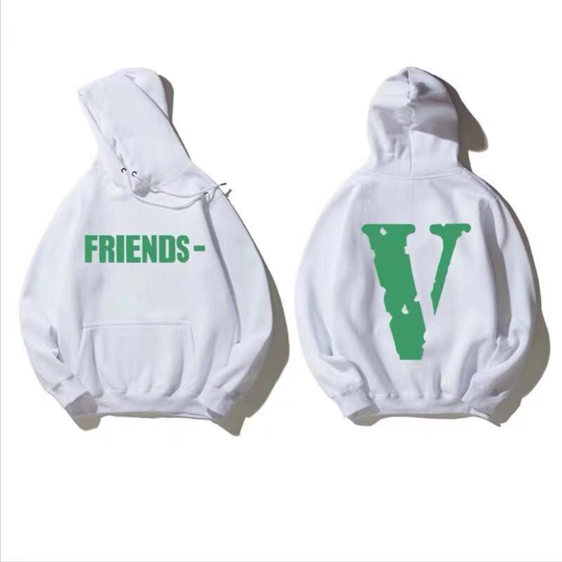 Áo hoodie giống Vương Nhất Bác áo nỉ có mũ in chữ F RIENDS