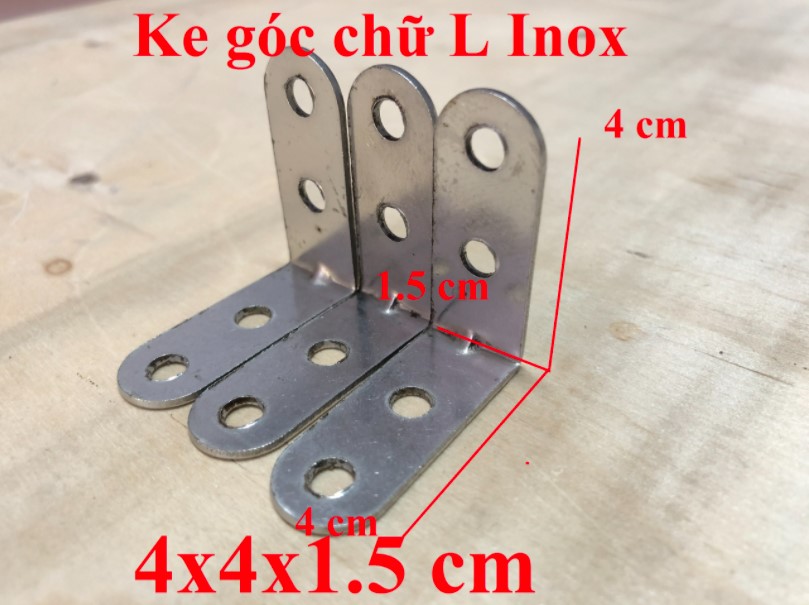 Ke góc Inox chữ L bản rộng 1.5 cm ( Đủ cỡ