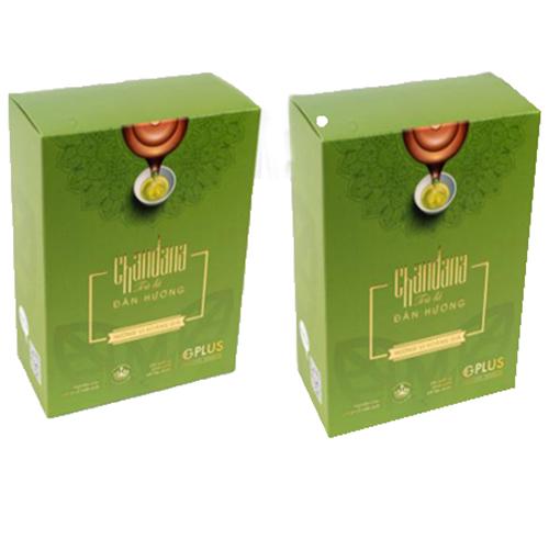 2 hộp Trà an thần Chandana từ lá Đàn Hương