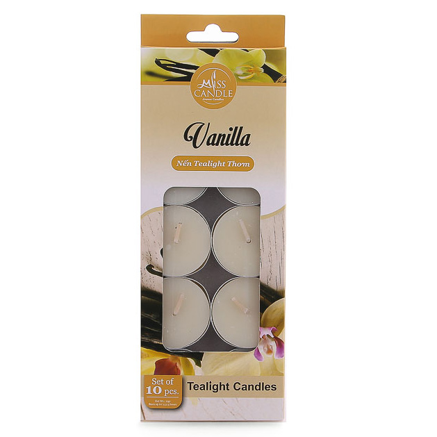 Bộ 5 hộp nến tealight thơm Miss Candle FtraMart MIC0147 (Lựa chọn 10 mùi hương)